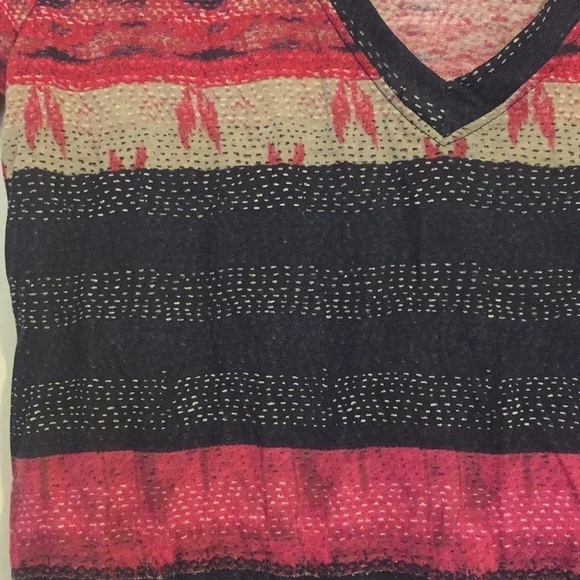 *NWT* BDG Urban Outfitters Semi-Sheer V-Neck Top - Picture 3 of 4